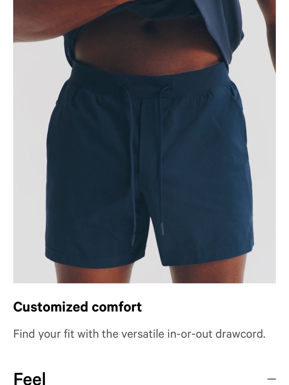Lululemon Men’s Zeroed In Linerless Short